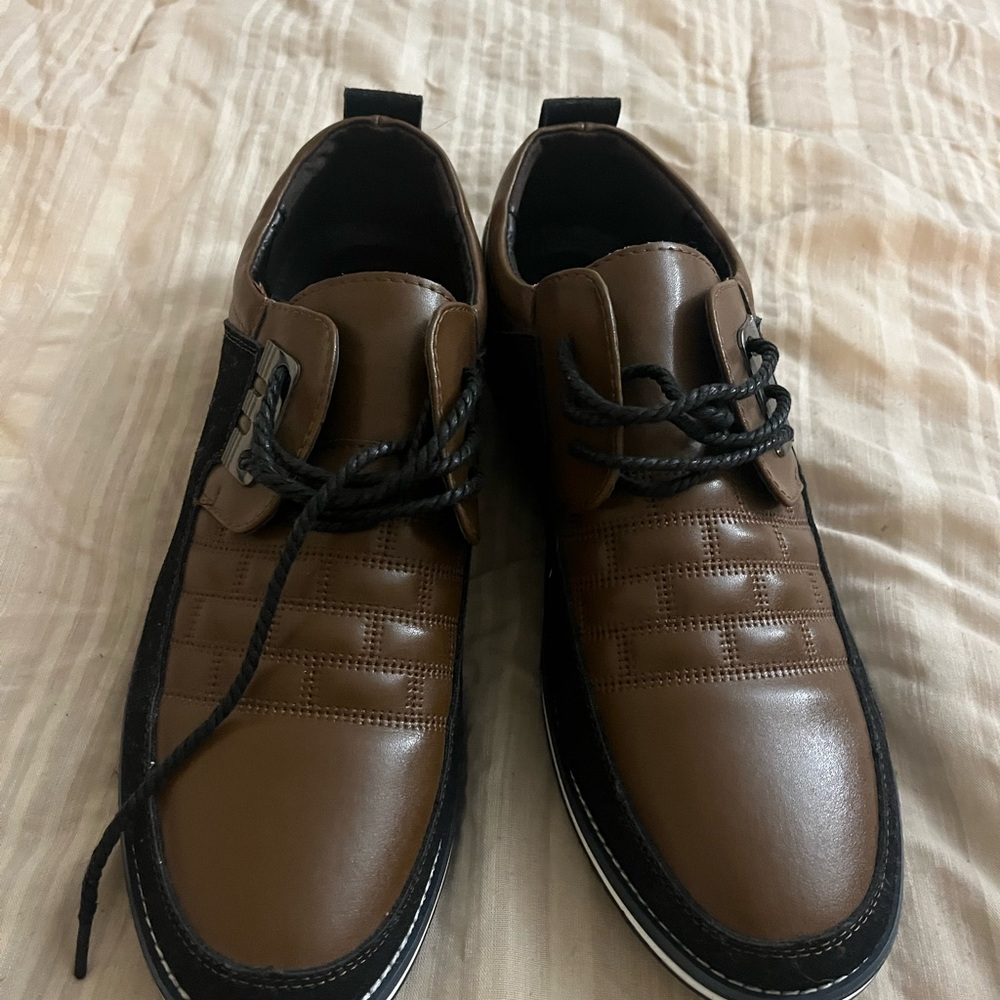 Men's Brown Leather Shoes